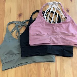 Bundle 3 lululemon Bras